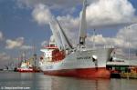 ID 7764 SANTA LUCIA (1999/8507grt/IMO 9194921) berthed at the Windward Terminal, Southampton, England. In January 2015 she ran aground in Delaware Bay on the US east coast while en-route to Philadelphia.
